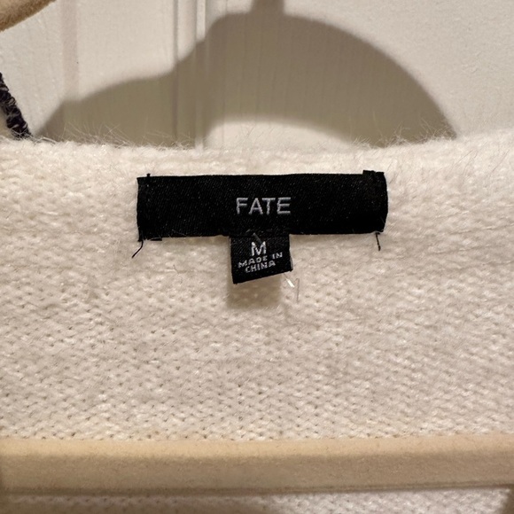 Fate Siena Hooded Color Block Cardigan - Medium - Picture 4 of 4